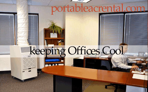 portable ac rental office room cooling