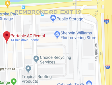 Portable ac rental - Google Maps
